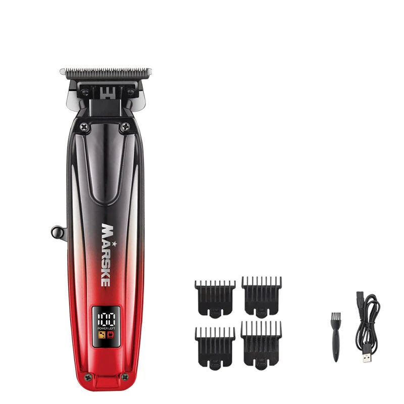 (image for) MARSKE 5053 Professional Electric Hair Clipper With Digital Display Gradient Design Suitable For Haircutting And Bald Styling